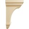 Ekena Millwork 4"W x 4 3/4"D x 8"H Small Jefferson Wood Corbel, Maple CORW04X04X08JEMA - alternate 3
